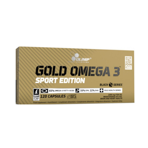 Olimp Gold Omega 3 sport edition 120 caps.