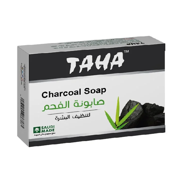 TAHA Bar Soap 125g With Charcoal