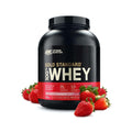 Optimum Nutrition Gold Standard 100% Whey Protein Powder - 24g Protein - Delicious Strawberry / 5 LB(S) - 74 servings