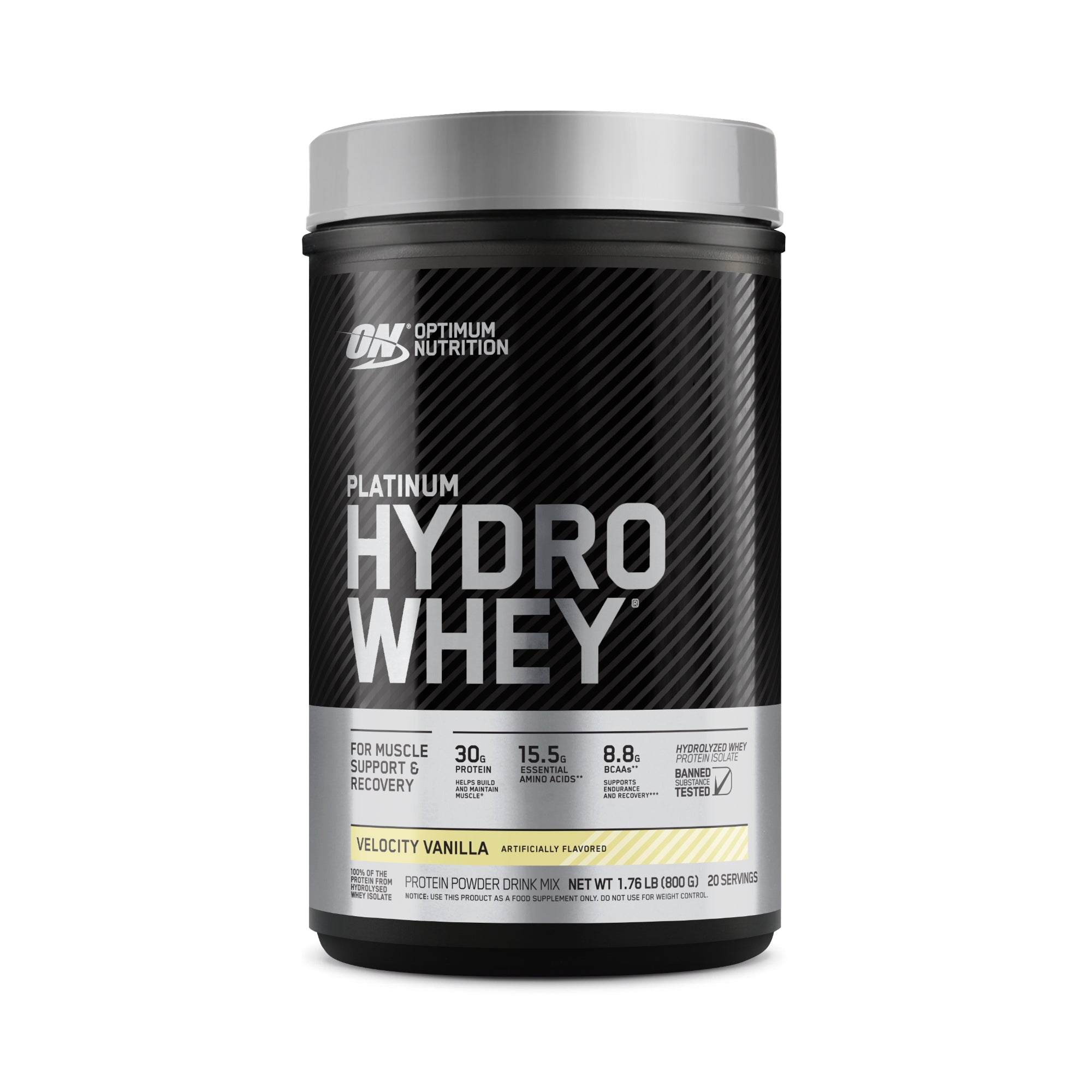Optimum Nutrition Platinum Hydrowhey Velocity Vanilla 1.76 LB