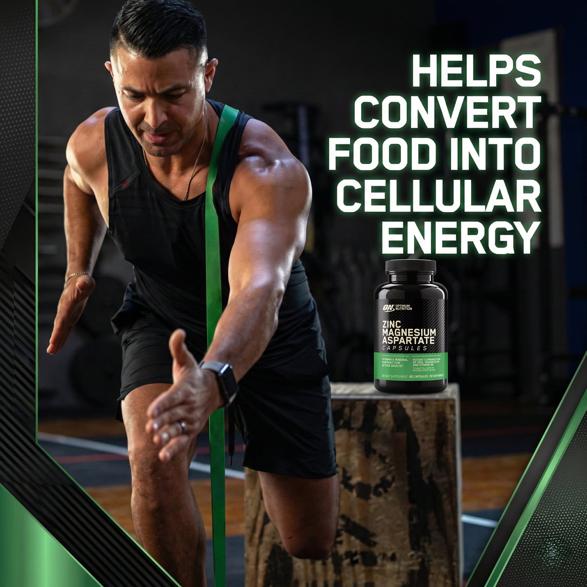 Optimum Nutrition ZMA - Zinc, Magnesium & Vitamin B6 - Tablets