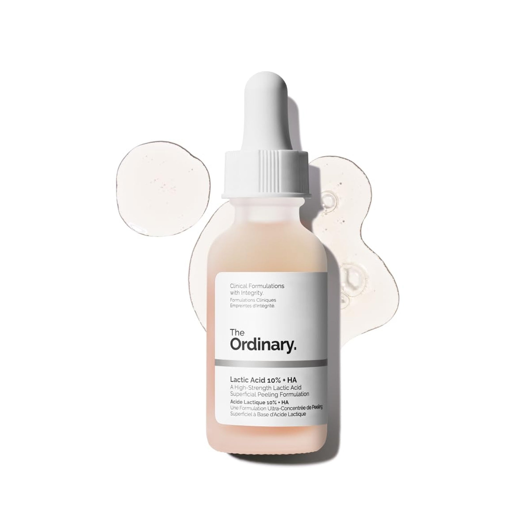 The Ordinary حمض اللاكتيك 10٪ + حمض الهيالورونيك 30 مل