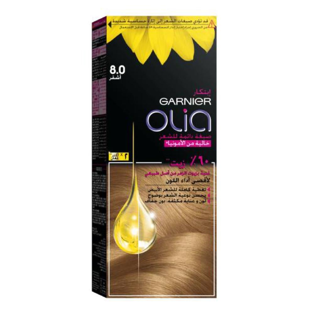 Garnier Ammonia-Free Hair Color Olia 8.0 Blonde