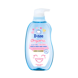D-nee Baby Shampoo & Shower Gel 380ml Organic For Newborns Eternal Happiness