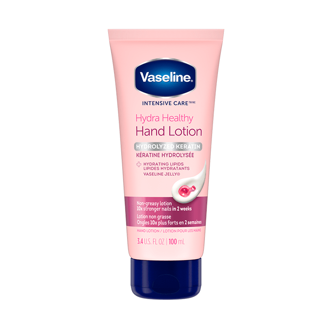 Vaseline Vaseline Hand Lotion 100 ml Healthy Hands Stronger Nail with Keratin