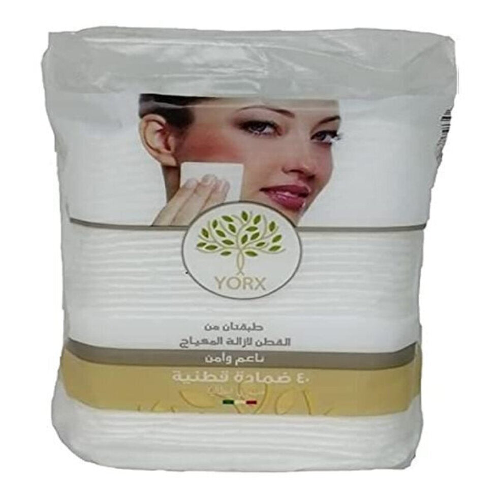 YORX Make Up Remover Wipes 40pc Argan Oil & Vitamin E