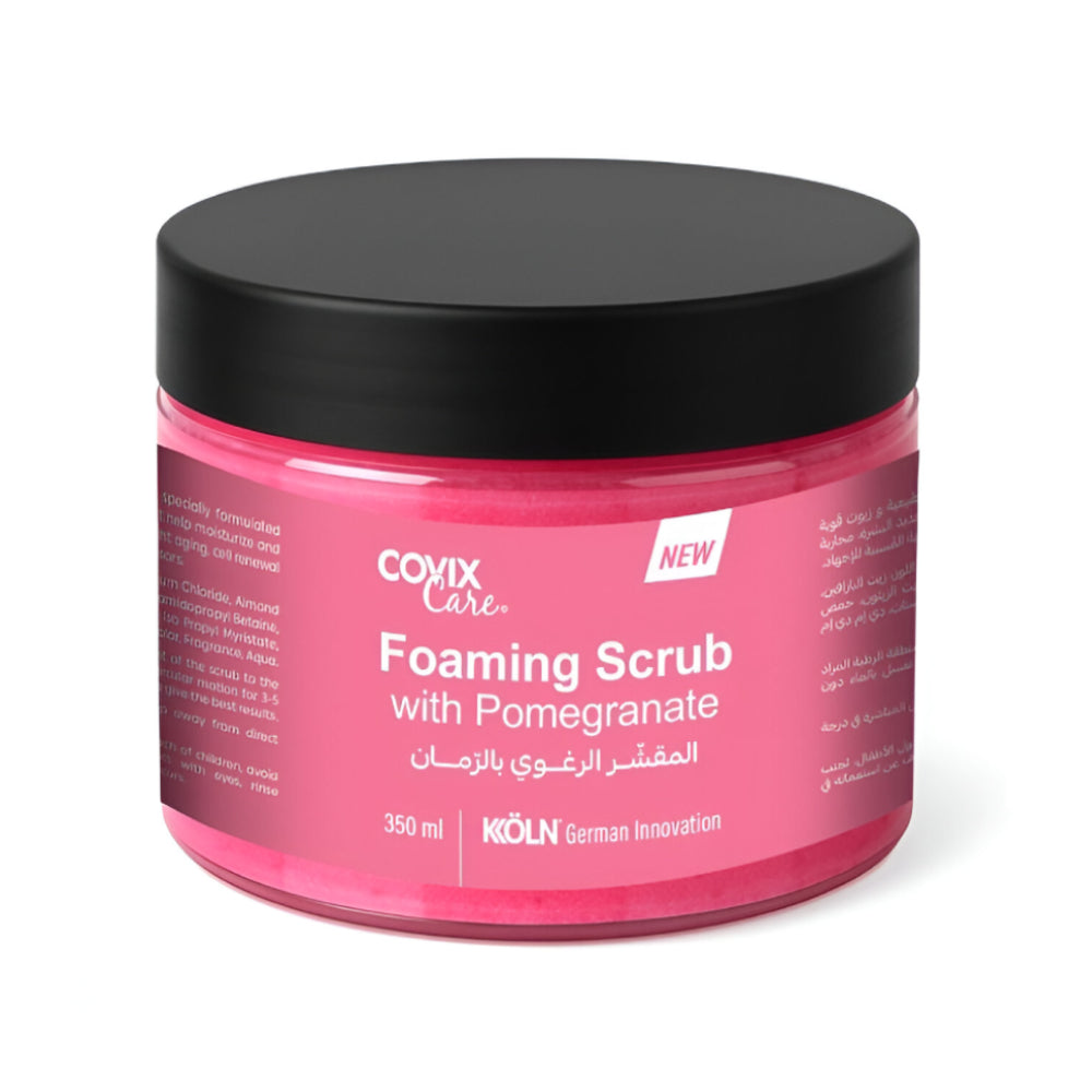 Covix Care Foaming Scrub 350ml With Pomegranate
