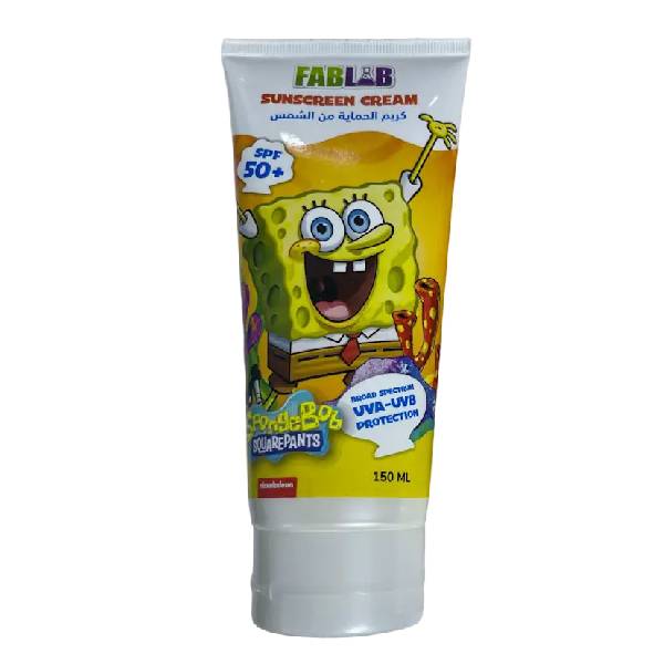 Nickelodeon Baby Sun Cream 150ml Fab Lab SpongeBob +50