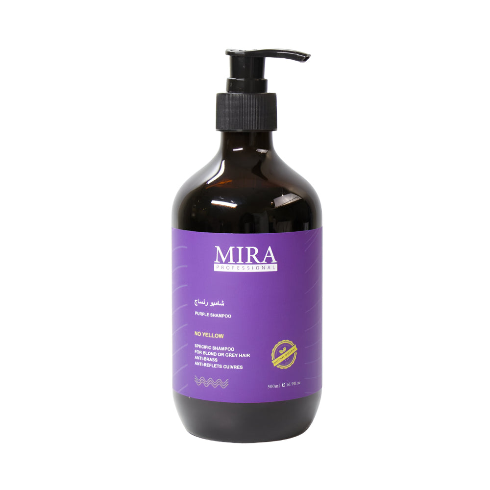 Mira hair shampoo 500ml for colored hair purple