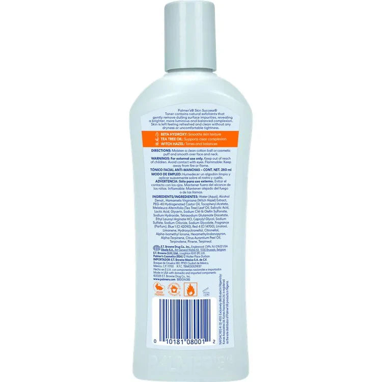 Palmer's Skin Success Face Toner – Brightening & Even Tone