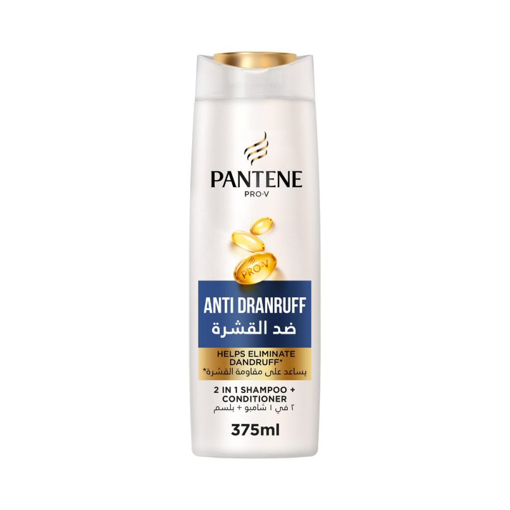 Pantene Pantene Hair Shampoo 375ml Anti Dandruff 2 in 1