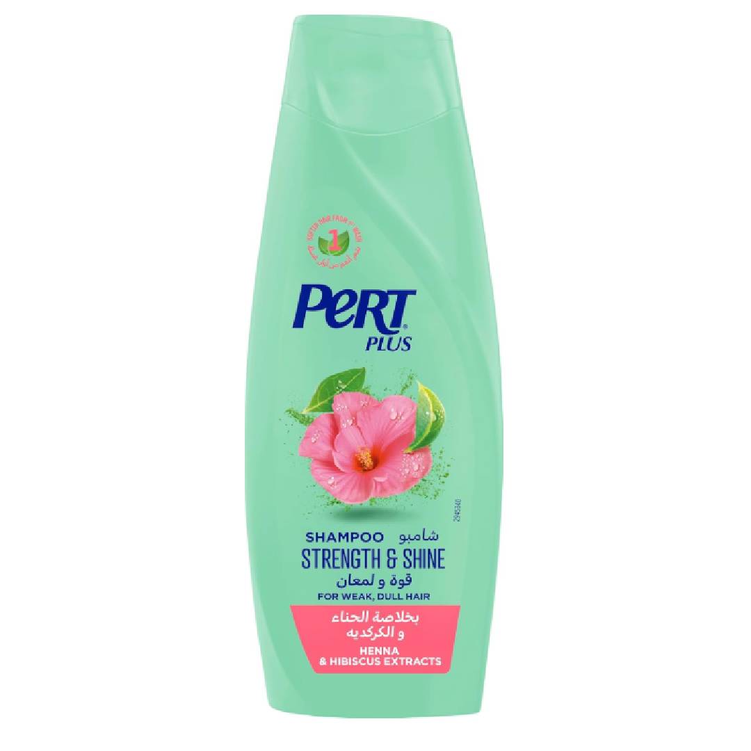 Pert Plus Pert Plus Hair Shampoo 400ml Strength And Shine With Henna And Hibiscus Extract