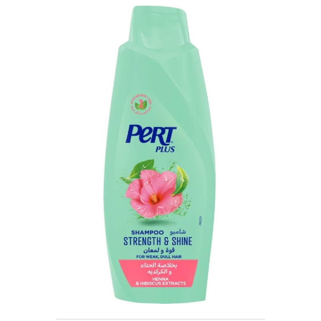 Pert Plus Pert Plus Hair Shampoo 600ml Strength And Shine With Henna And Hibiscus Extract
