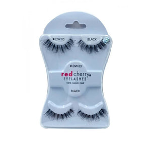 Red cherry eyelashes set #dw03 2 pairs
