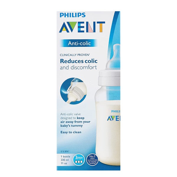 Philips-Avent-Feed-BTL-Anti-Colic-330ml-SCF566/61-Plastic-For-+3-Month-