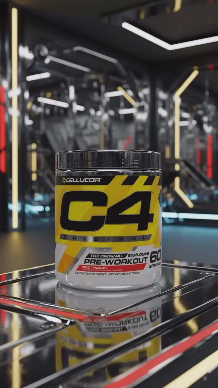 Cellucor C4 Original Pre-Workout Powder - Explosive Energy - Watermelon - 30 Servings 6.9 OZ