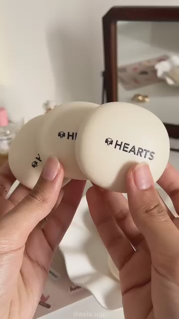 هايلايتر Diamond Hearts – مضيء مكياج ذهبي طبيعي