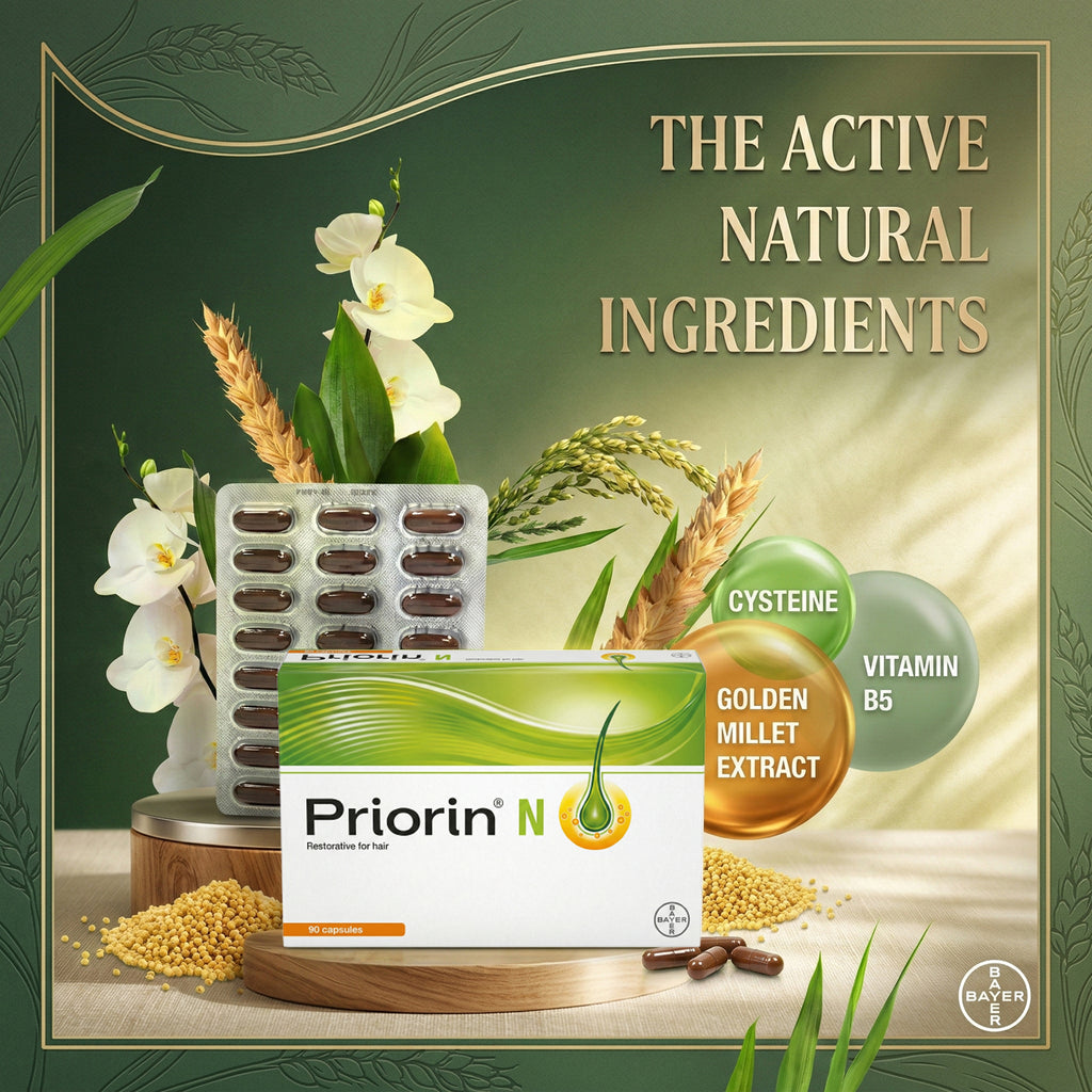 مكمل العناية بالشعر برايورين إن – 90 كبسولة