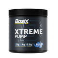 Basix Xtreme Pump Pre-Workout Supplement - Blue Razz Rush 330g