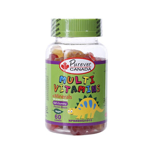 Purever Canada Kids Gummy CalciumPlusV.D3 Gum1Plus1