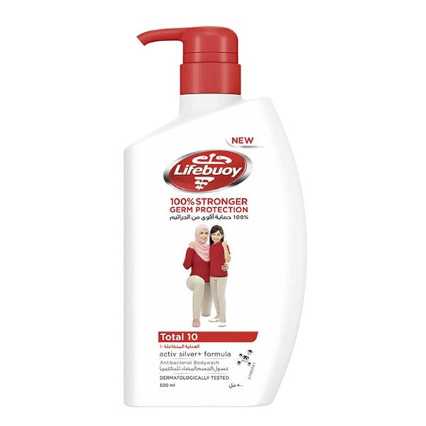 Lifebuoy Shower Gel 500ml Total Care 10