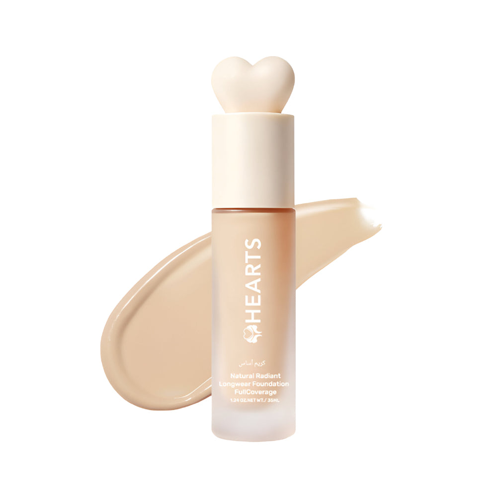 Hearts Foundation Natural Long Wear L1