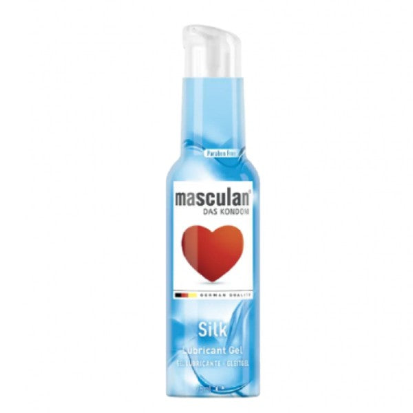 Masculan lubricant gel 75ml silk