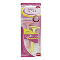 ماكينة حلاقة Feather Flora للنساء 2 قطعة للإبطين