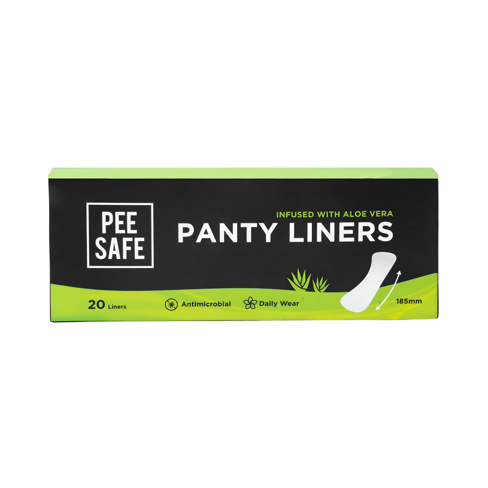 فوط صحية Pee Safe 20 قطعة مشبعة بالصبار طول 185 مم