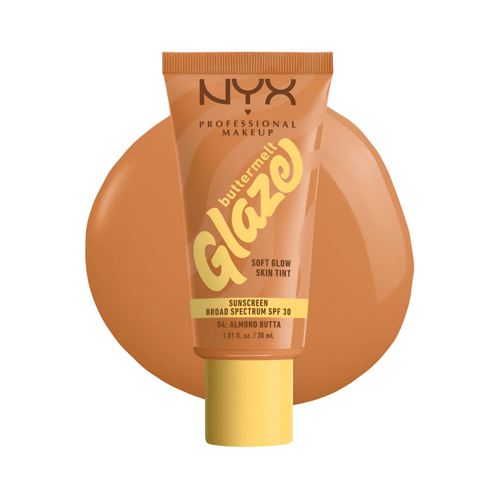 NYX Skin Tint Buttermelt Glaze Almond Butta With SPF 30
