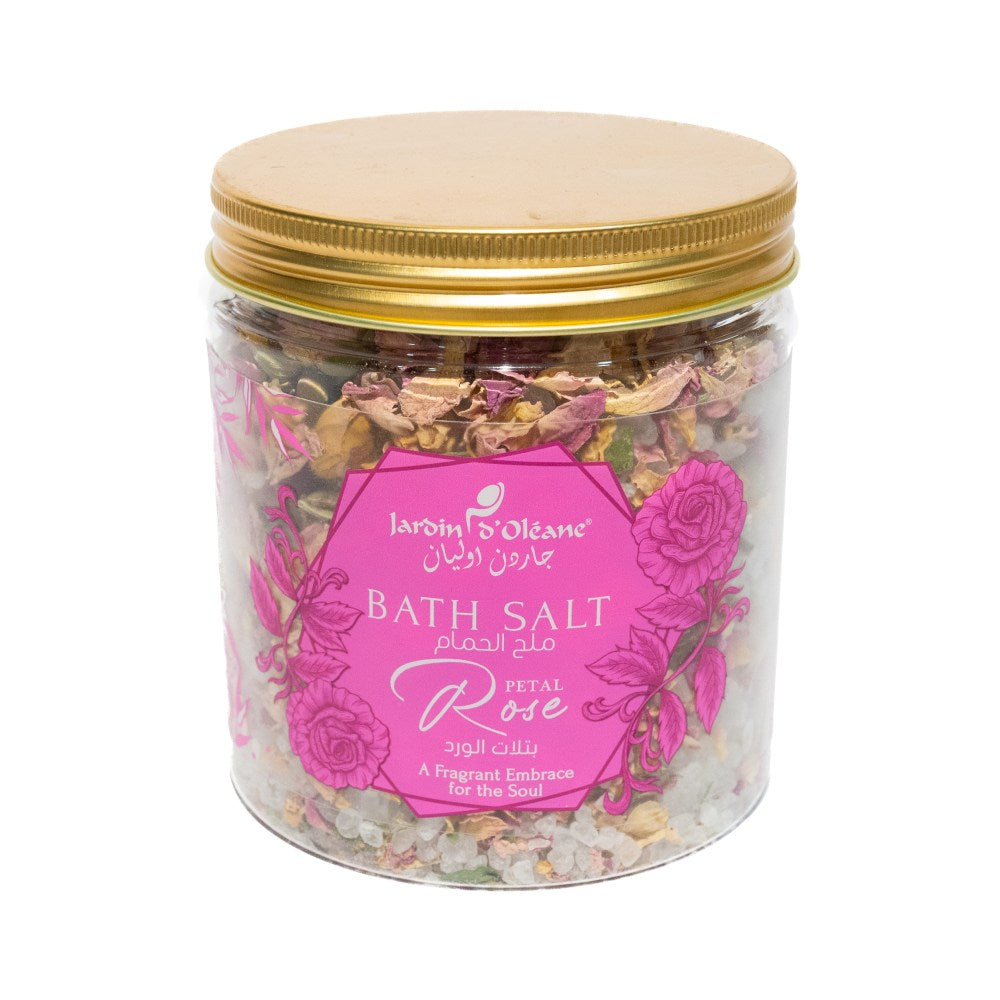 Jardin Oleane Bath Salt 500g Rose Petals