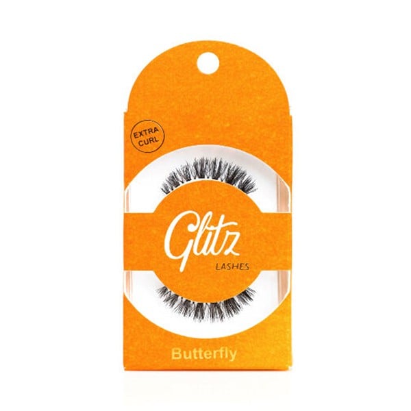 Glitz Eyelashes Natural Hair Butterfly