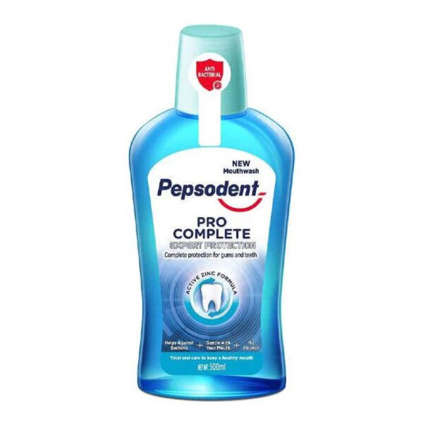 Pepsodent mouth wash 500ml pro complete expert protection