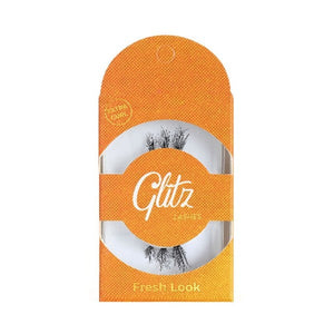 Glitz Eyelashes Natural Hair Brush Look