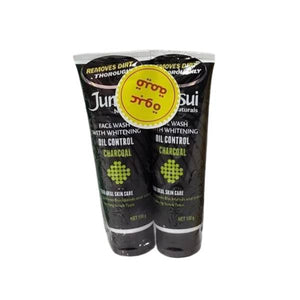 Junsui naturals face wash 100g charcoal 1+1 25% off