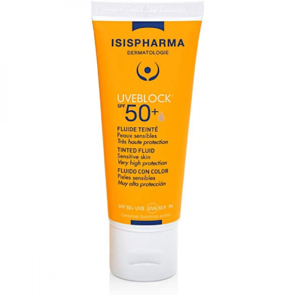 Isispharma sun cream 40ml spf50 + light colour
