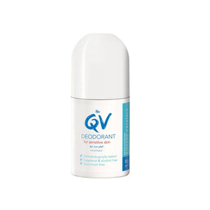 QV Deodorant Roll On for Sensitive Skin – Aluminum Free Formula