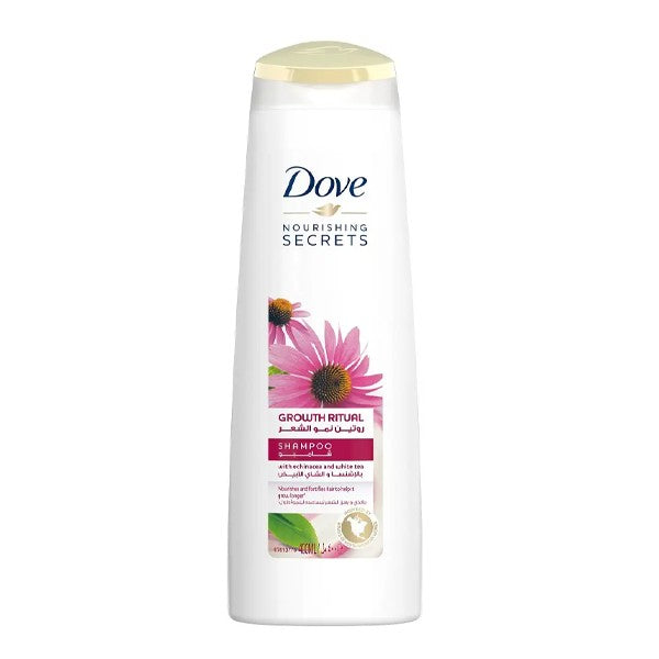Dove hair shampoo 400ml echinacea and white tea