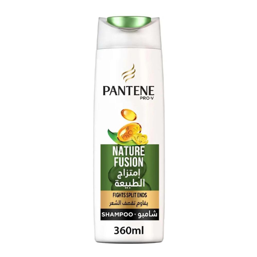 Pantene hair shampoo 360ml nature fusion