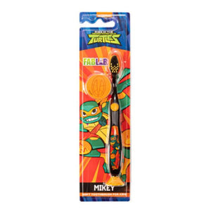 Nickelodeon Kids Toothbrush With Ninja Turtles Lid