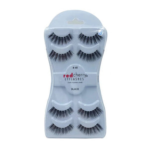 Red cherry eyelashes set #48 4 pairs