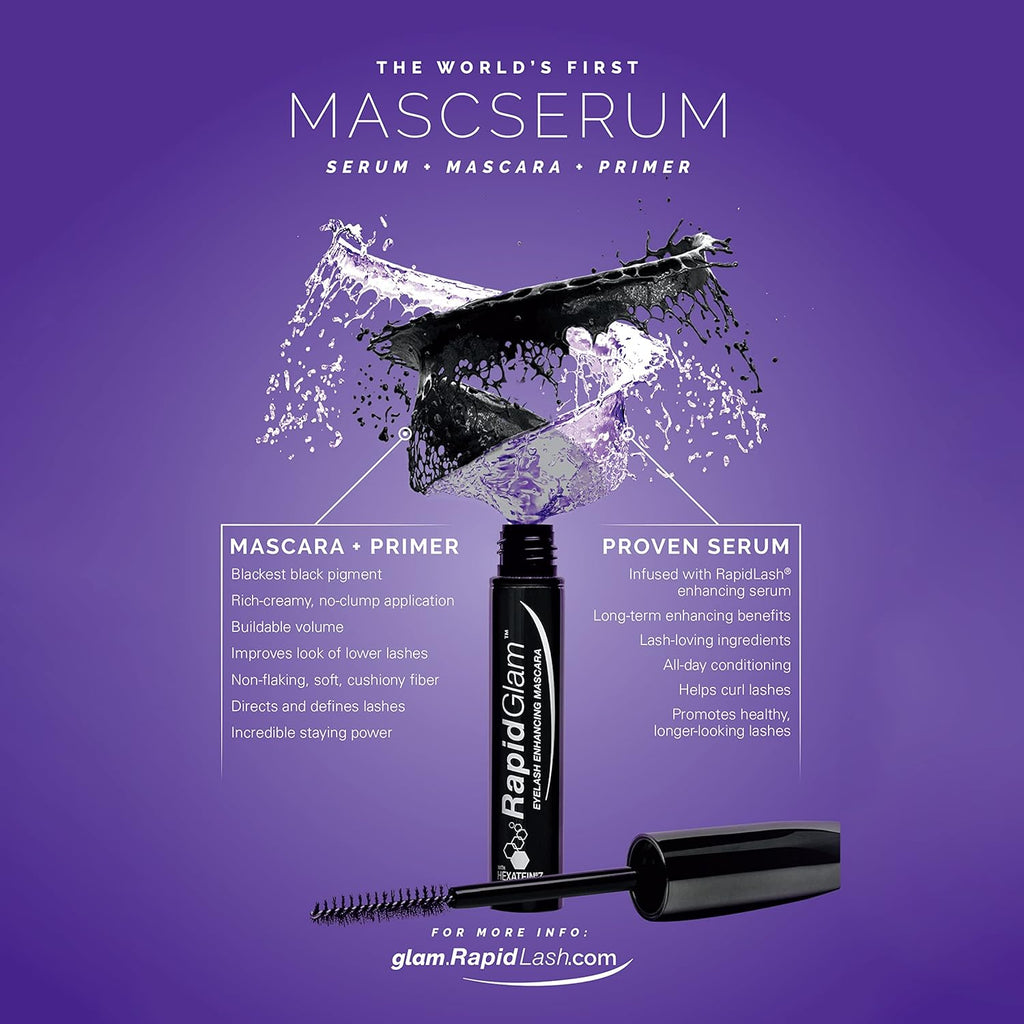 RapidLash RapidGlam Eyelash Enhancer Mascara – Volumizing & Conditioning