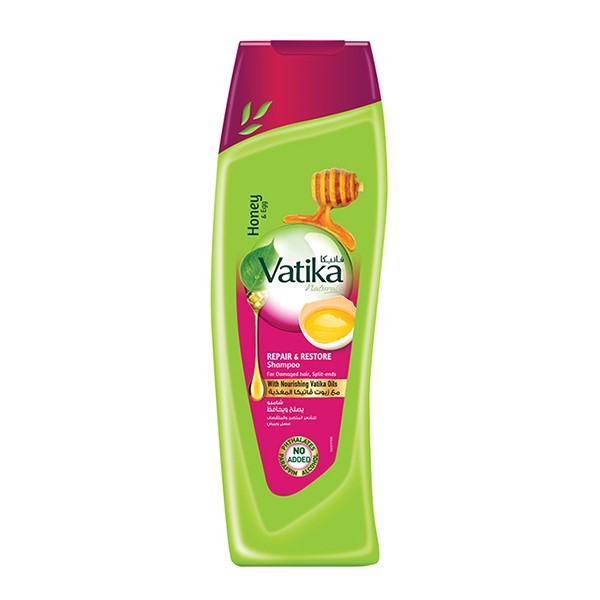 Vatika Hair Shampoo 200ml Repair And Maintain With Honey And Egg