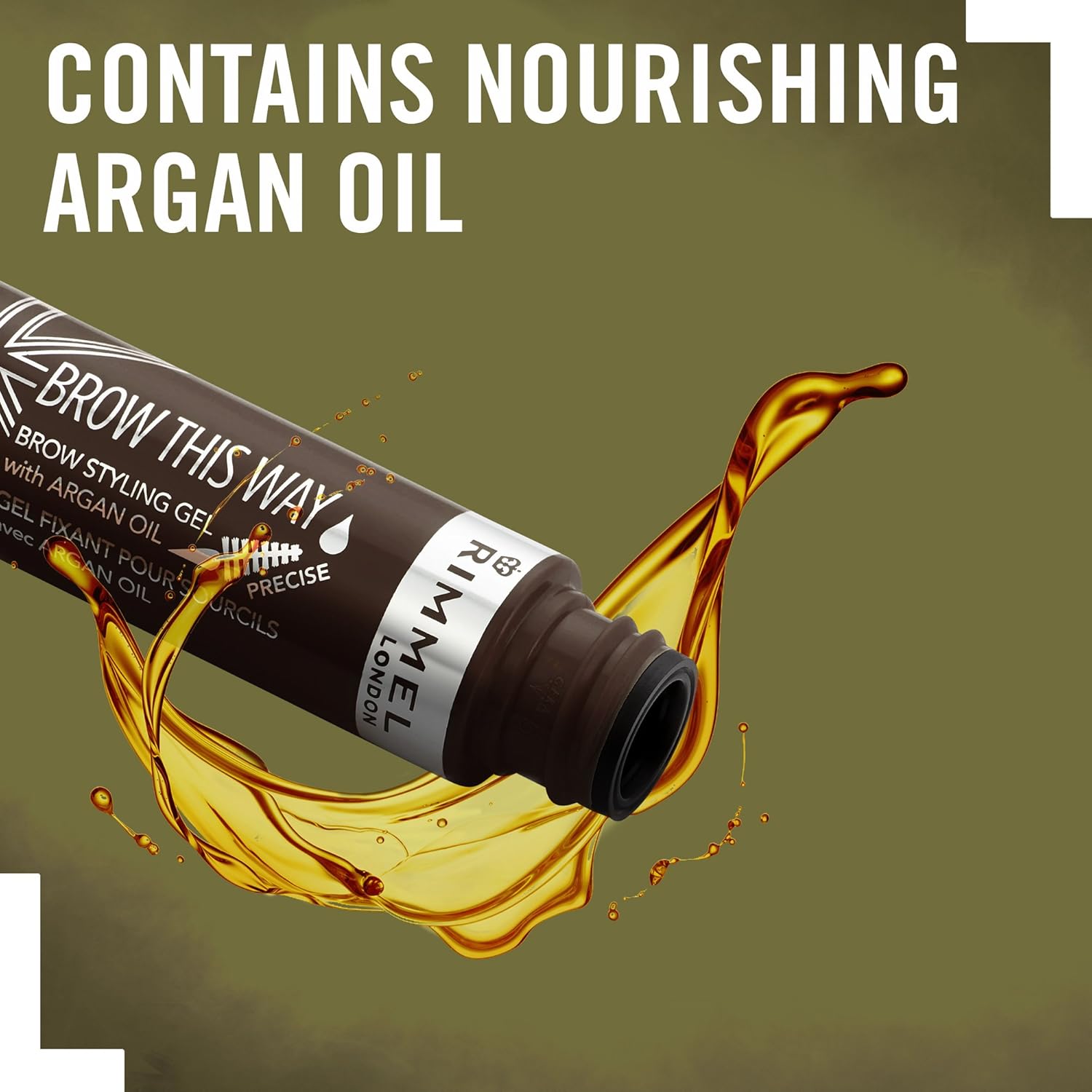 جل الحواجب ريميل برو ذيس واي – ثبات يدوم طويلاً مع زيت الأرغان