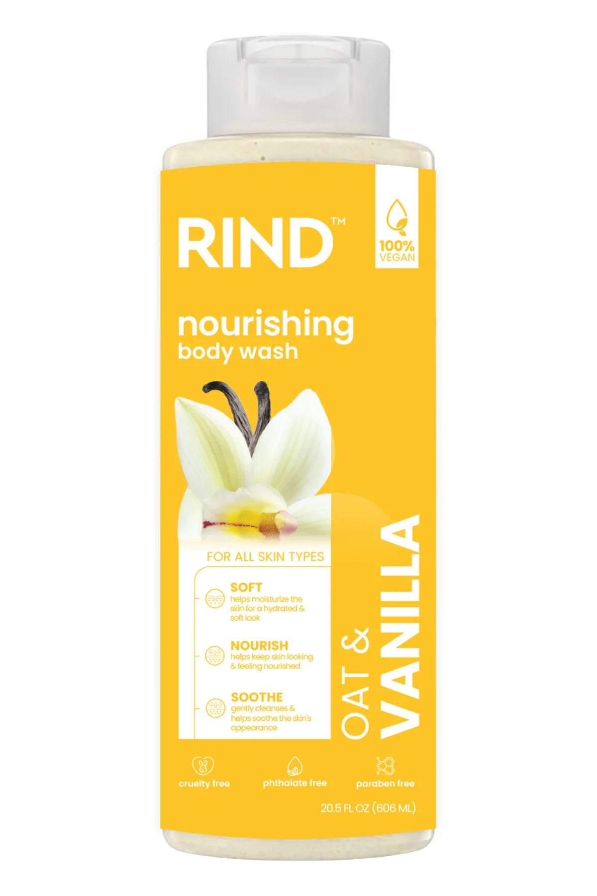 RIND Body Wash – Gentle Everyday Cleanser for Baby Care and Sensitive Skin