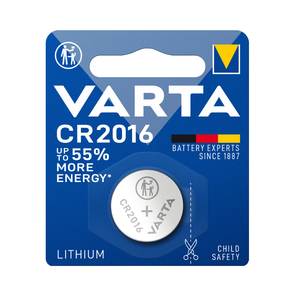 Varta Battery 1pc CR2016 Lithium Coin