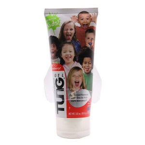 منظف لسان الأطفال من Tung Gel 85 جرام مع الزنك والفراولة