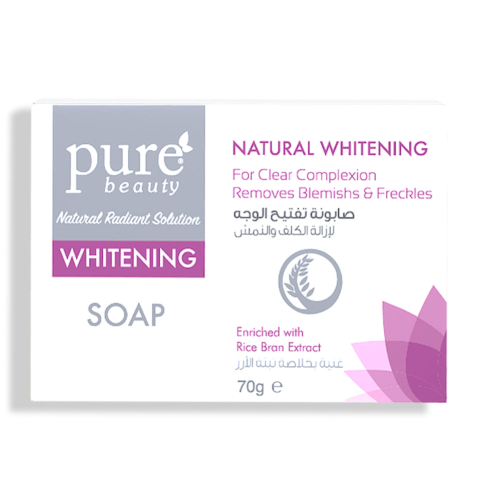Pure Beauty Bar Soap 70g Whitening For Removing Dark Spots And Freckles