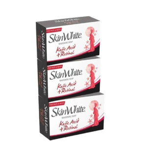 صابون تبييض البشرة 90 جرام 2+1 مجانًا مع حمض الكوجيك + الريتينول