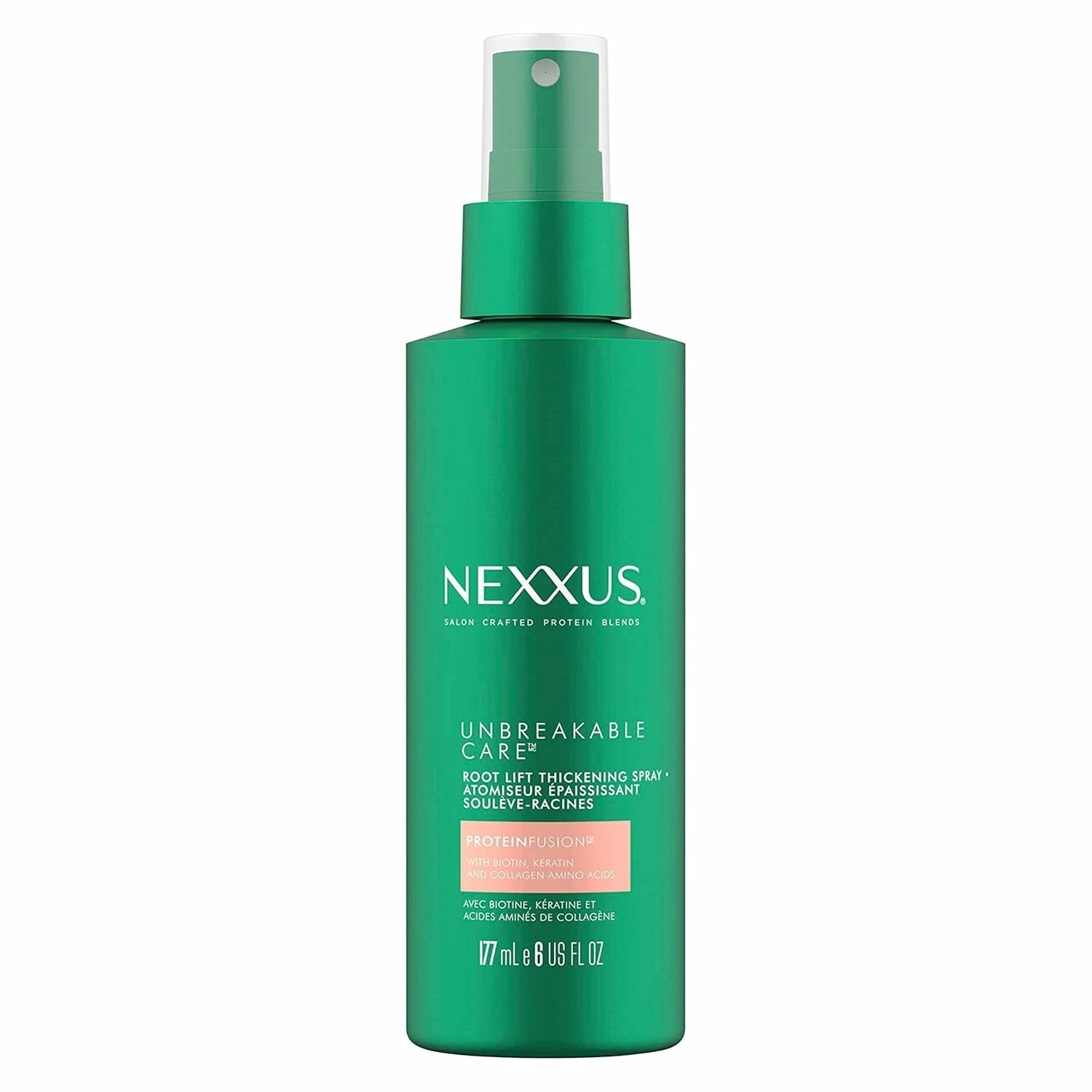 بخاخ نيكسوس غير القابل للكسر الذي يُترك على الشعر